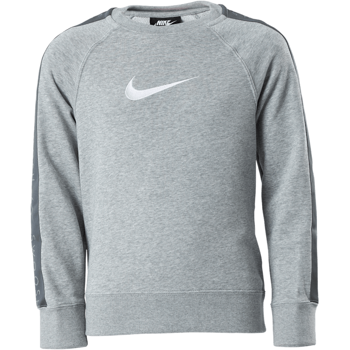 Junior Swoosh Crew Grey