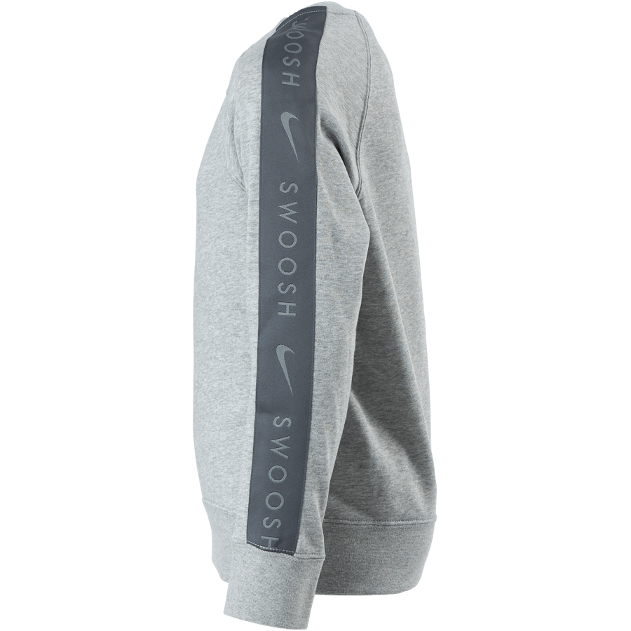 Junior Swoosh Crew Grey