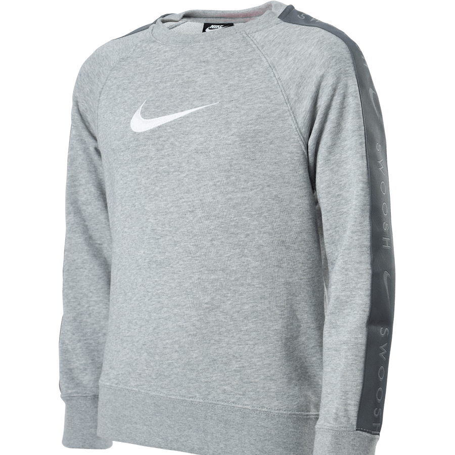 Junior Swoosh Crew Grey
