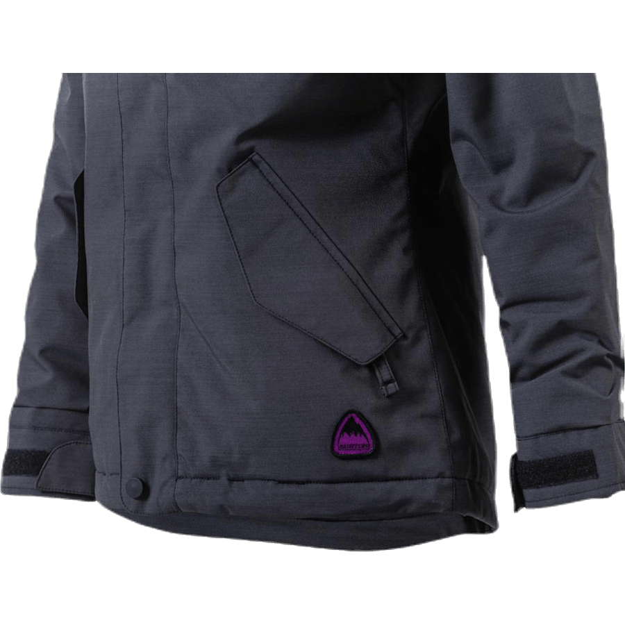 Girls Elodie Jacket Purple/Black