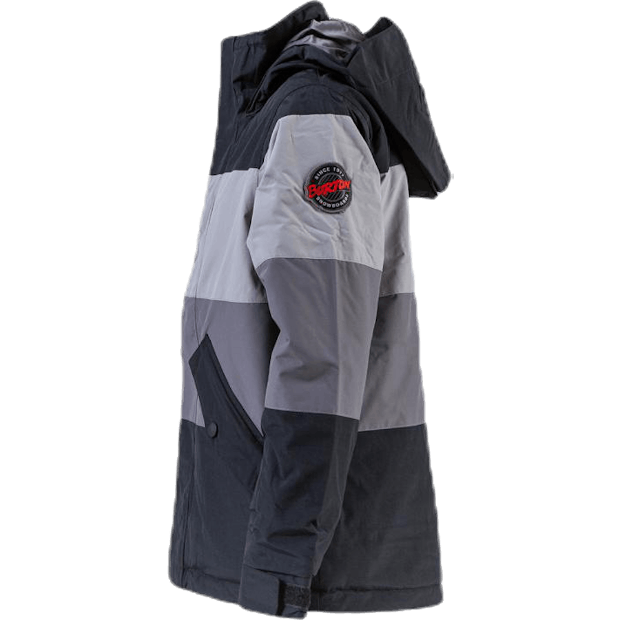 Symbol Jacket Youth Black/Grey