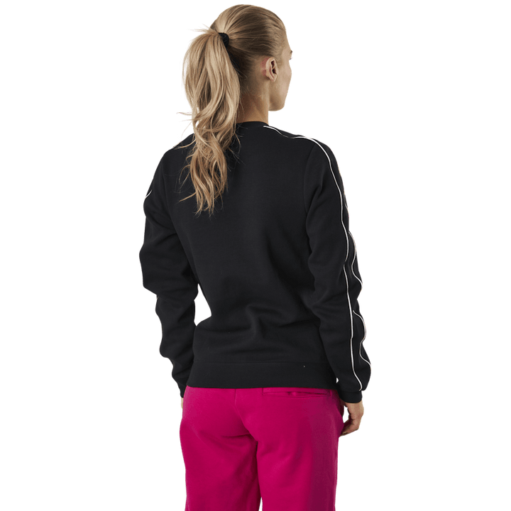 Nsw Crew Mlnm Flc White/Black