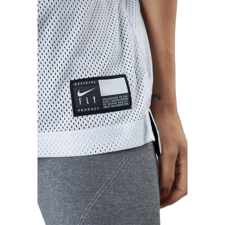 Fly Rev Print Jsy White/Black