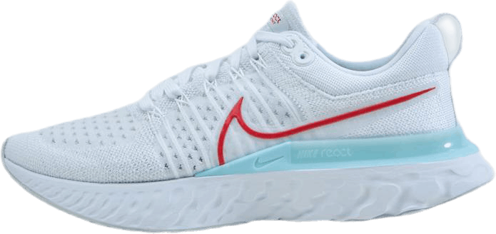 React Infinity Run Flyknit 2 White/Red