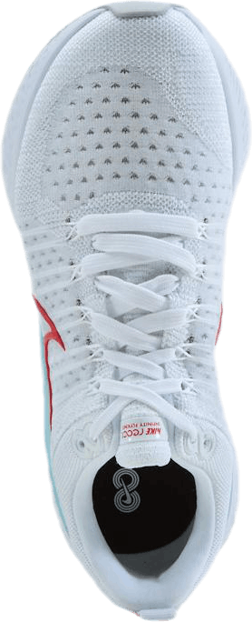 React Infinity Run Flyknit 2 White/Red