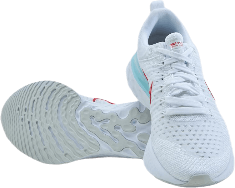 React Infinity Run Flyknit 2 White/Red