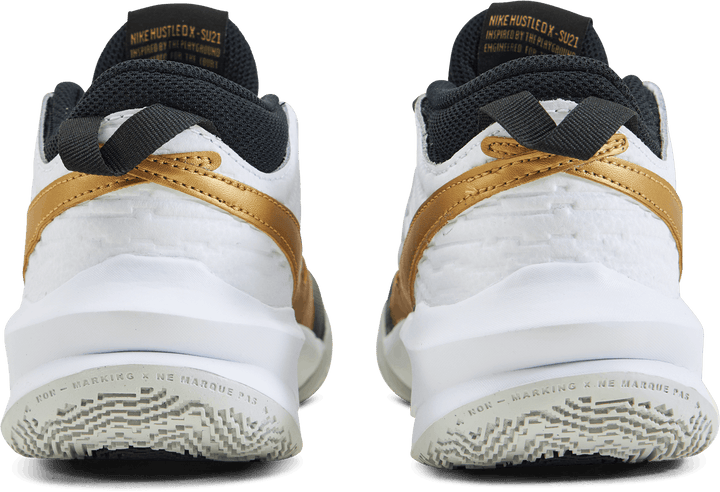 Team Hustle D 10 Big Kids' Basketball Shoes BLACK/METALLIC GOLD-WHITE-PHOTON DUST