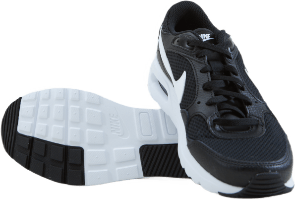 Air Max SC Big Kids' Shoe BLACK/WHITE-BLACK