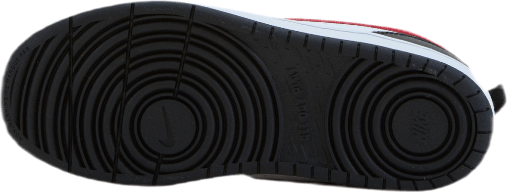 Scarpe Court Borough Low 2 per bambini WHITE/UNIVERSITY RED-BLACK