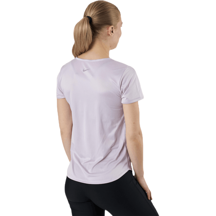 Swoosh Run Top SS Purple