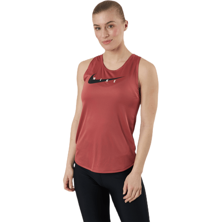 Débardeur de course Swoosh rouge