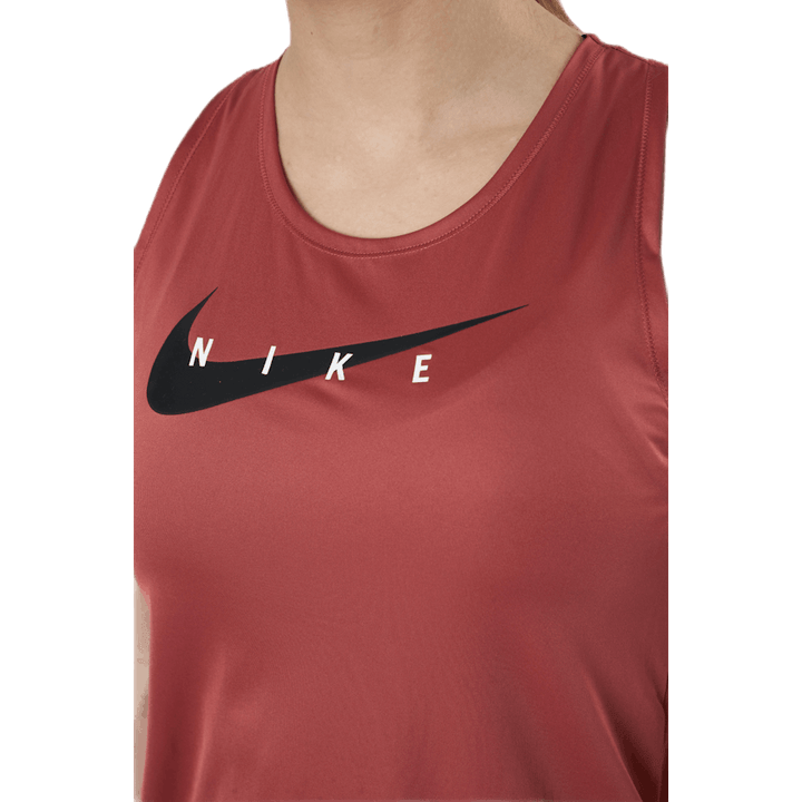 Débardeur de course Swoosh rouge