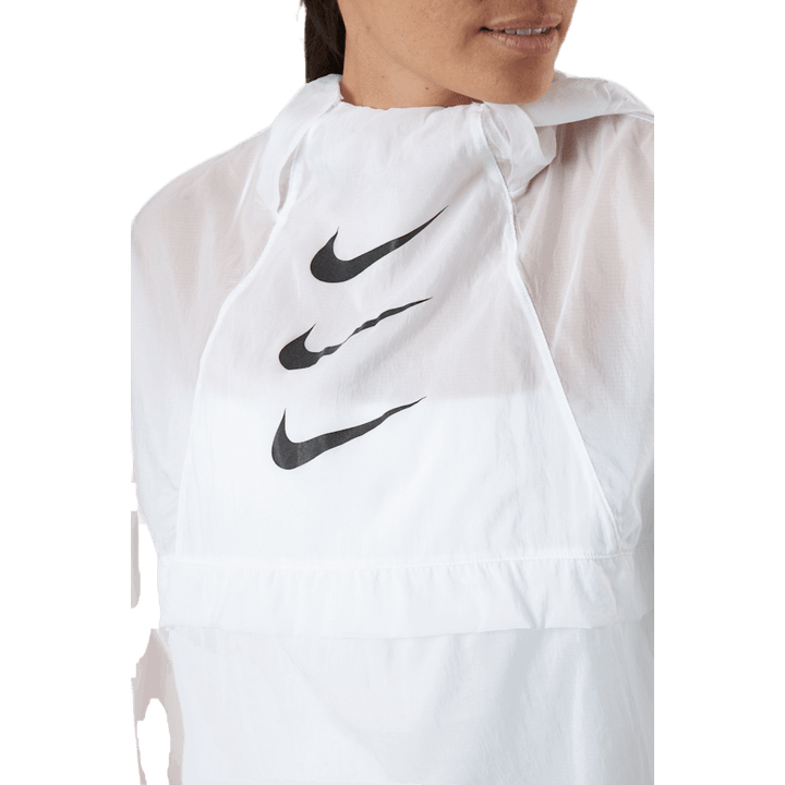 Run Division Packable Jacket White