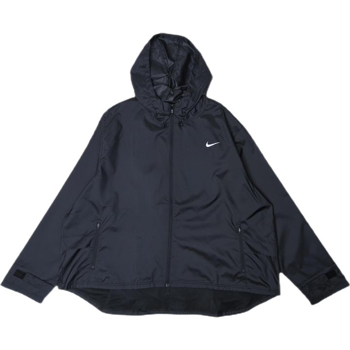 Giacca da corsa Essential da donna (taglie forti) BLACK/REFLECTIVE SILV