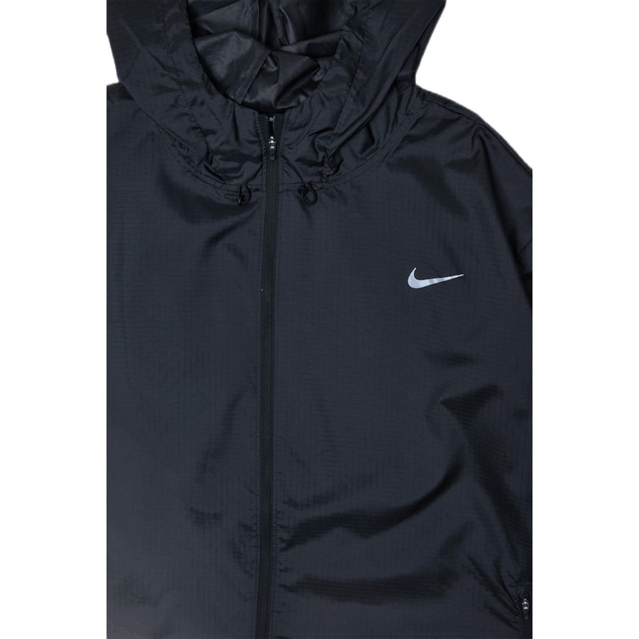 Giacca da corsa Essential da donna (taglie forti) BLACK/REFLECTIVE SILV