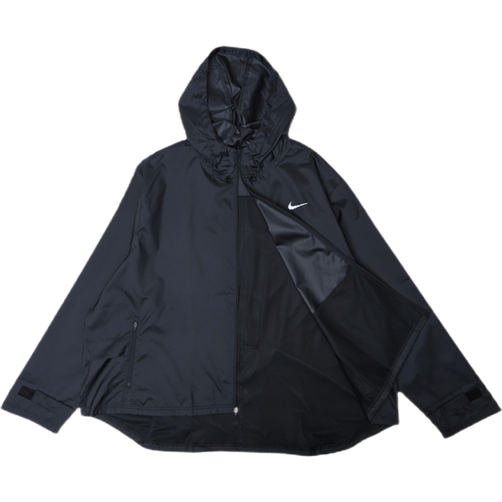 Giacca da corsa Essential da donna (taglie forti) BLACK/REFLECTIVE SILV