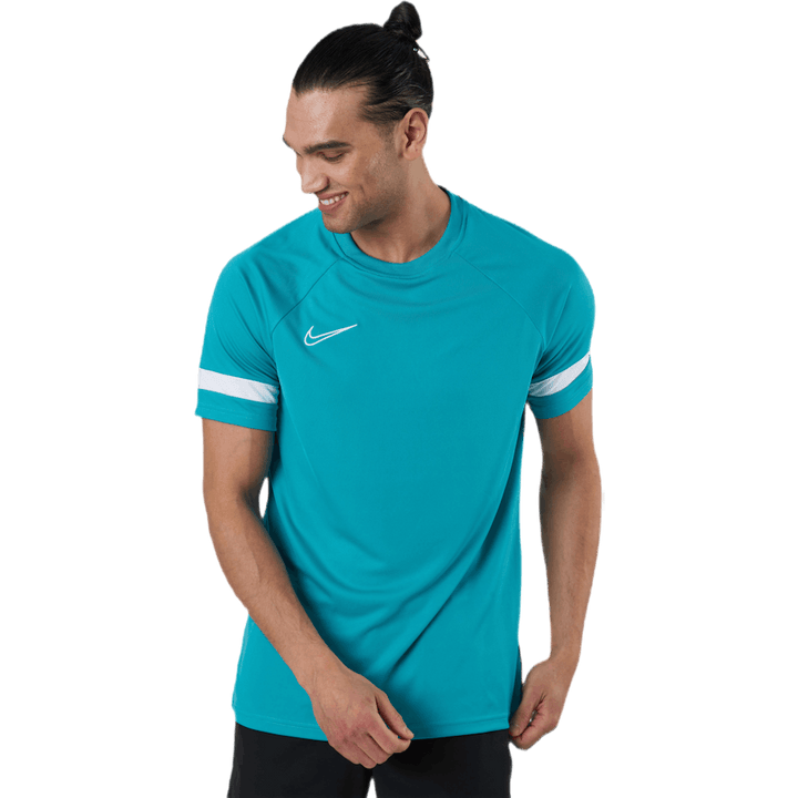 Dry Academy Top SS Turquoise/White