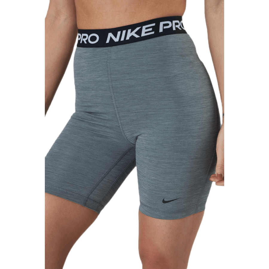 Nike Pro 365 Women's High-Rise 7" Shorts SMOKE GREY/HTR/BLACK/BLACK