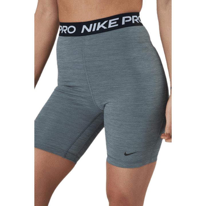Nike Pro 365 Women's High-Rise 7" Shorts SMOKE GREY/HTR/BLACK/BLACK