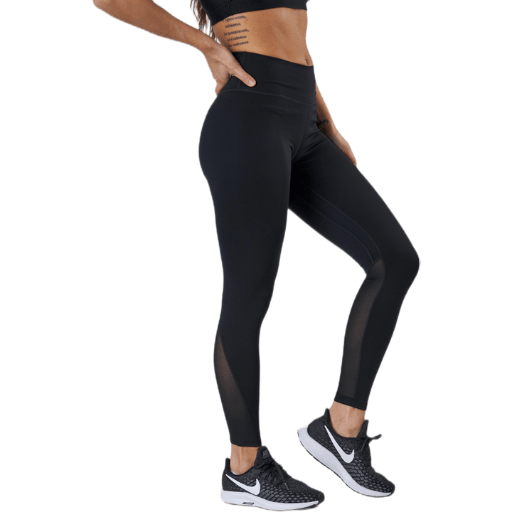 One Women's Mid-Rise 7/8 Leggings BLACK/WHITE