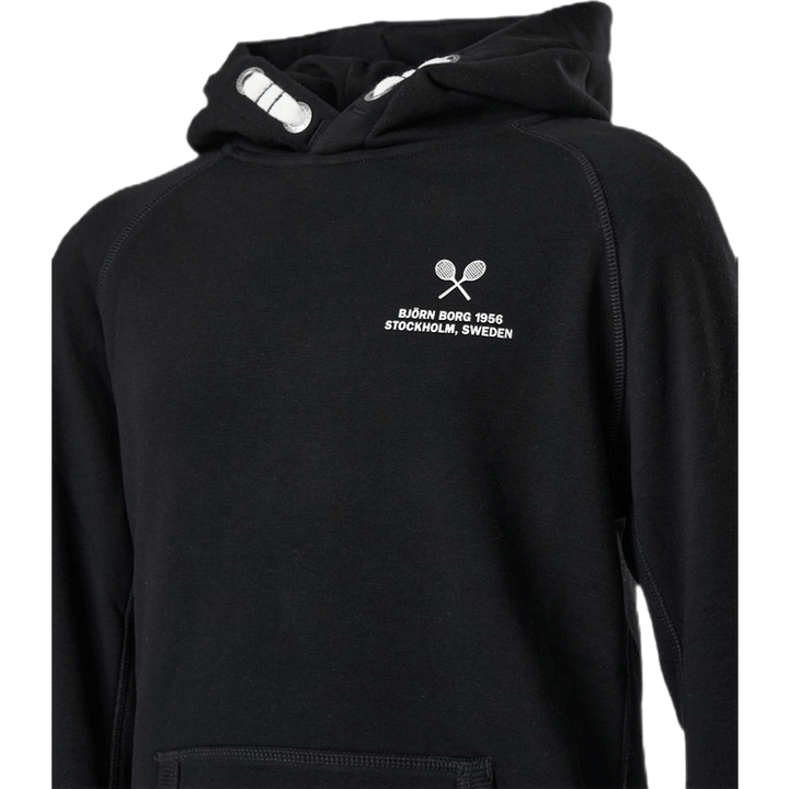 Jr Borg Sport Hoodie Black