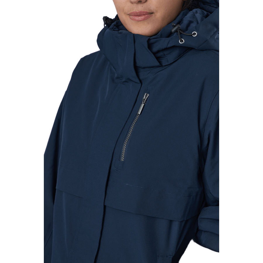 Veste de style bleue