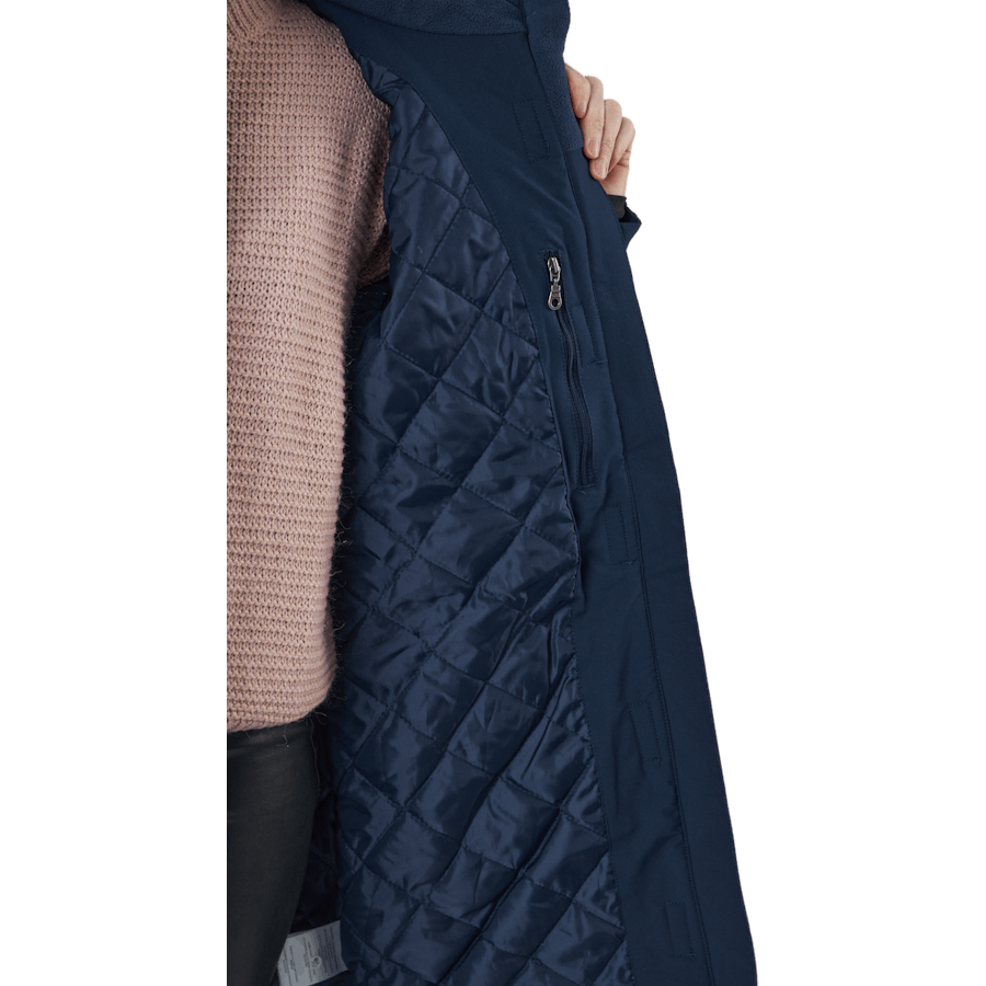 Veste de style bleue