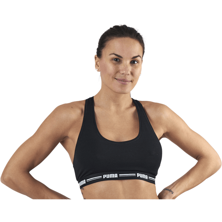 Racerback Top Svart