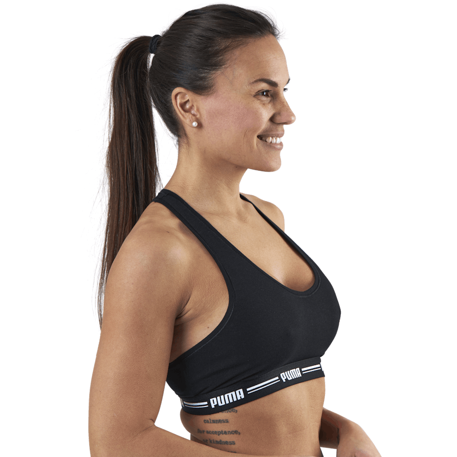 Racerback Top Svart
