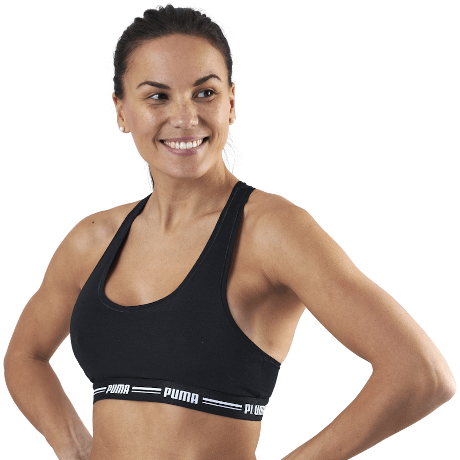 Racerback Top Svart