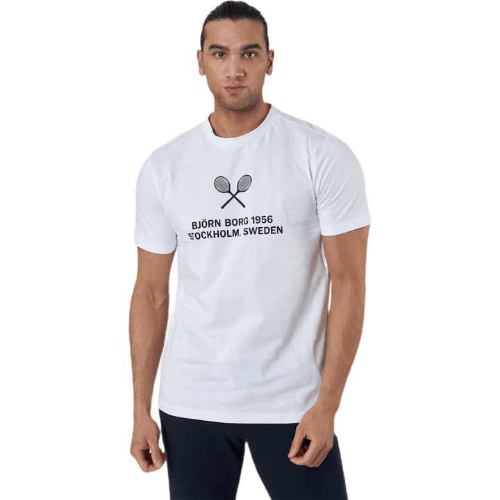 T-shirt Borg Sport blanc