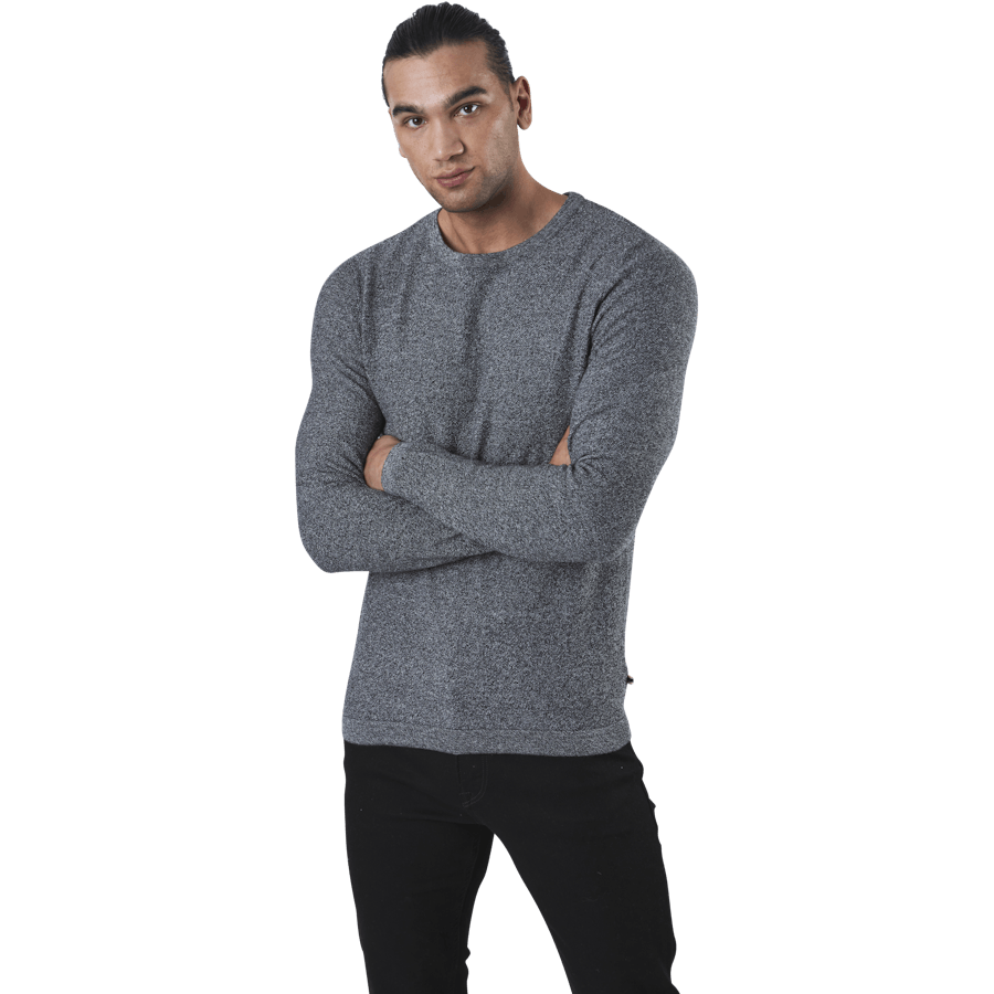Rob Knit Crew Neck Svart