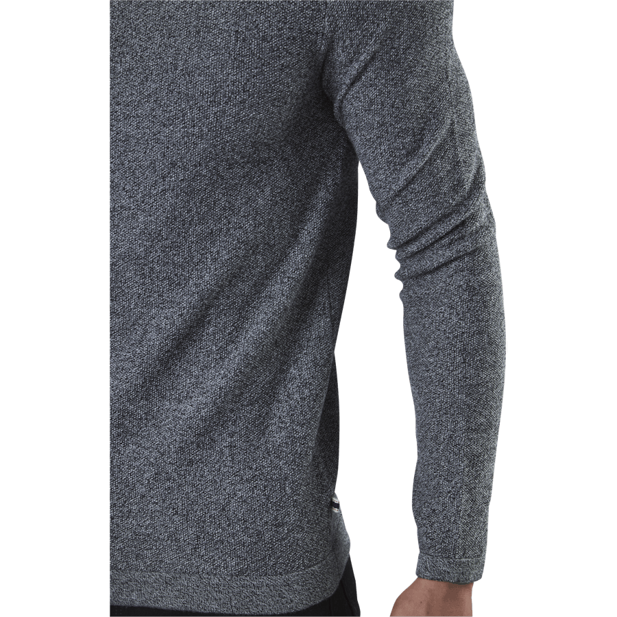 Rob Knit Crew Neck Svart