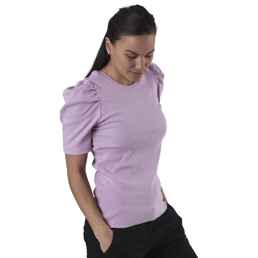 Anna Ss Top Lila