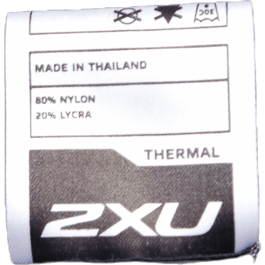 Thermal Compression Long Sleeve Top Black