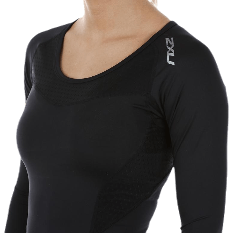 W Compression Long Sleeve Top Black