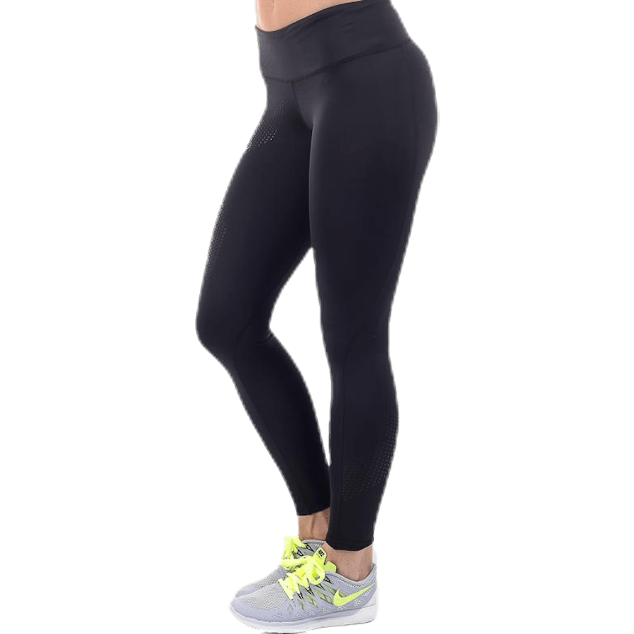 Mid-Rise Compression Tights Black