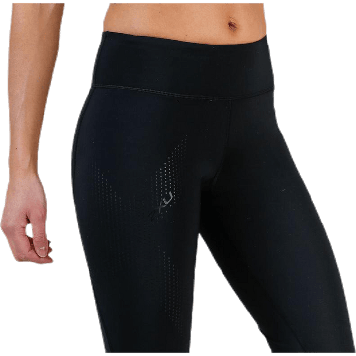 Mid-Rise Compression Tights Black