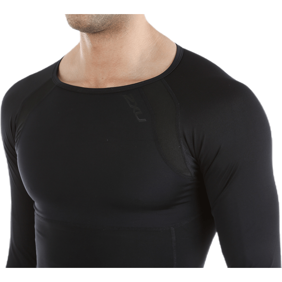 Recovery Compr. L/S Top Black
