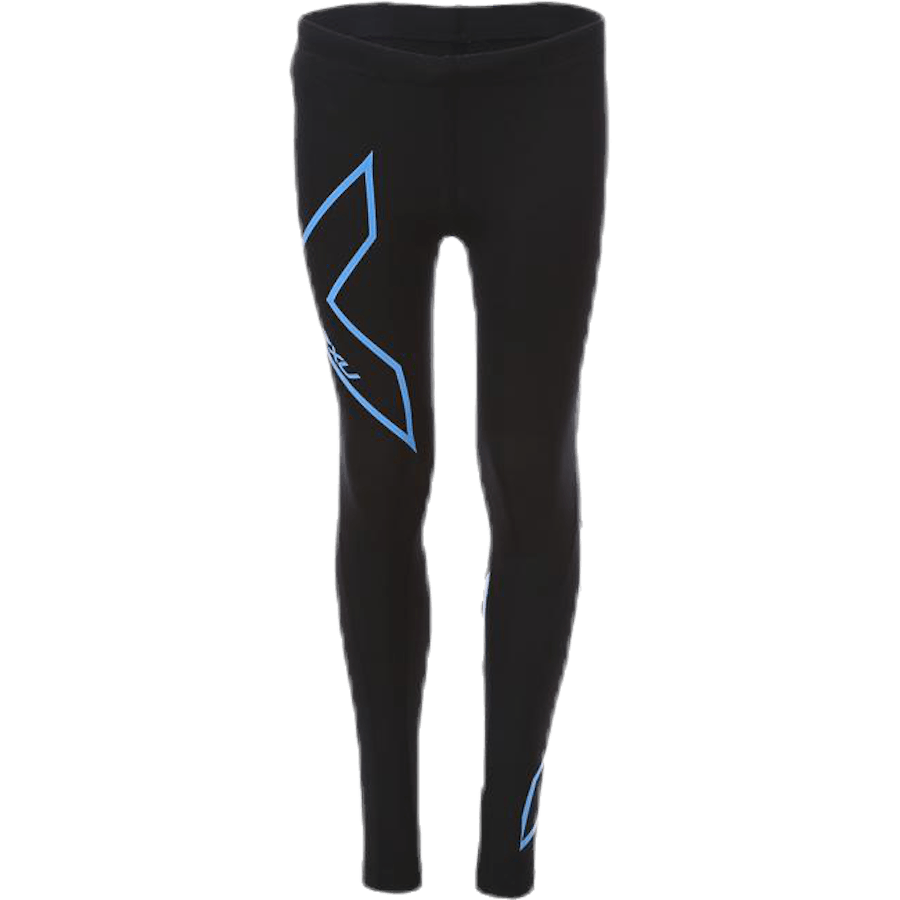 Girl`s Compression Tights-U Junior Blue/Black