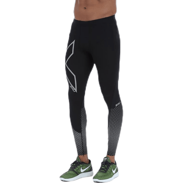 Reflect Compression Tights-M Black/Silver