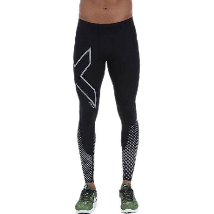 Reflect Compression Tights-M Black/Silver