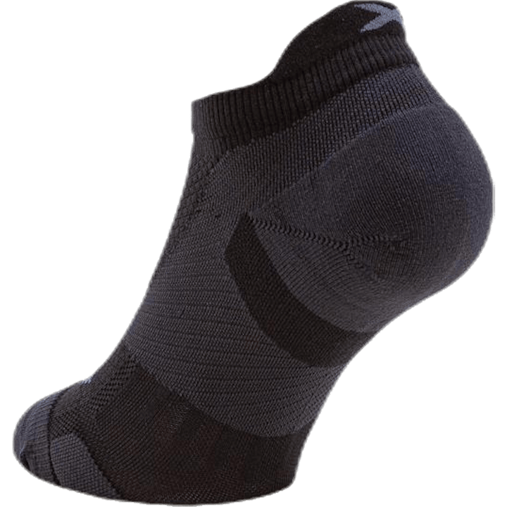 Vectr LightCushion NoShow Sock Black/Grey