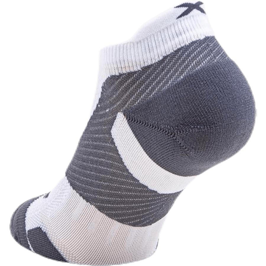 Chaussettes Vectr LightCushion NoShow Blanc/Gris