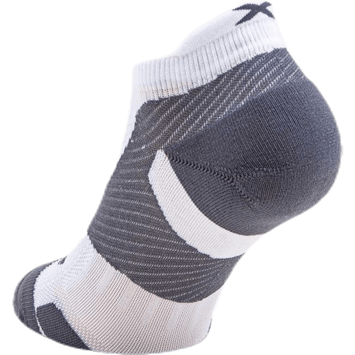 Chaussettes Vectr LightCushion NoShow Blanc/Gris