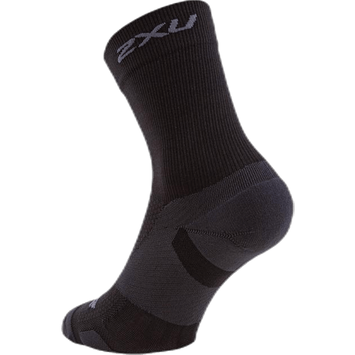 Vectr Light Cushion Crew Socks Black/Grey