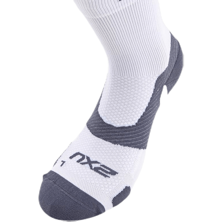 Vectr Light Cushion Crew Socks White/Grey