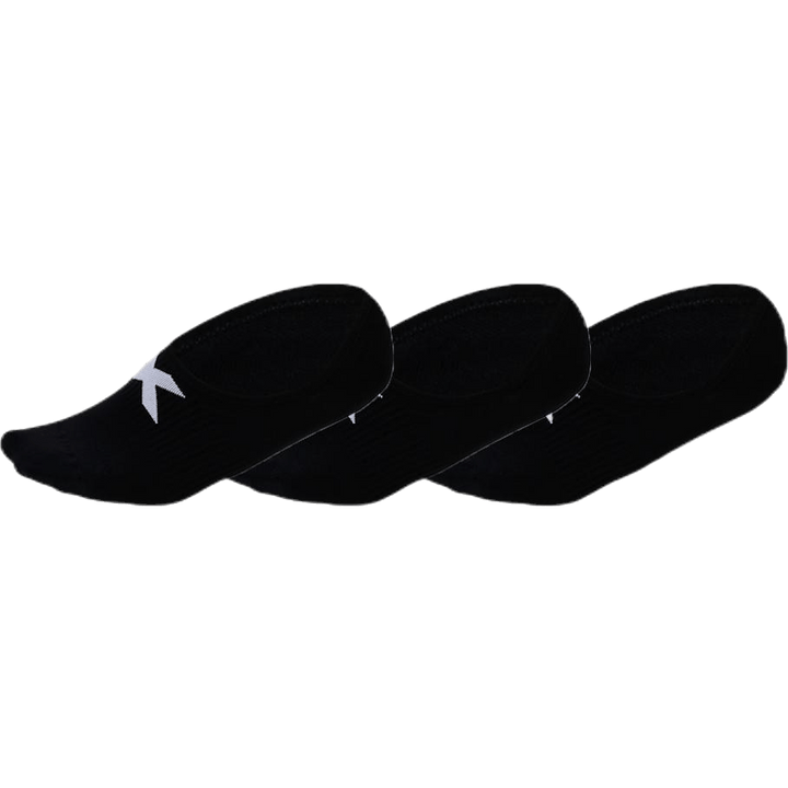 Invisible Sock 3 Pack White/Black