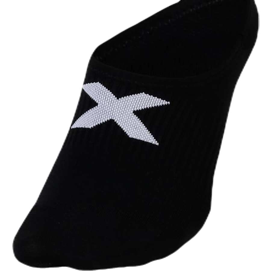 Invisible Sock 3 Pack White/Black