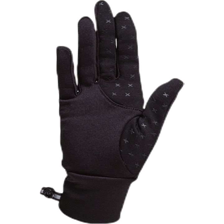 Gant de course noir/argent